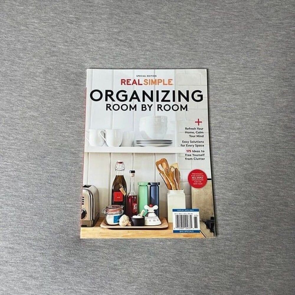 REAL SIMPLE Organizing For the New Year: Refresh l Home, Calm Your Mind Magazine